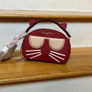 Karl Lagerfeld Maybelle Choupette cat top handle bag - brand new no tags